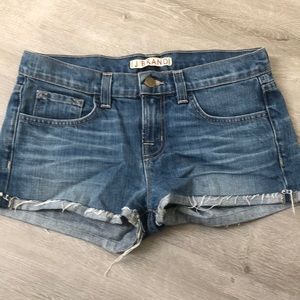 J brand cut off jean shorts cuff 26